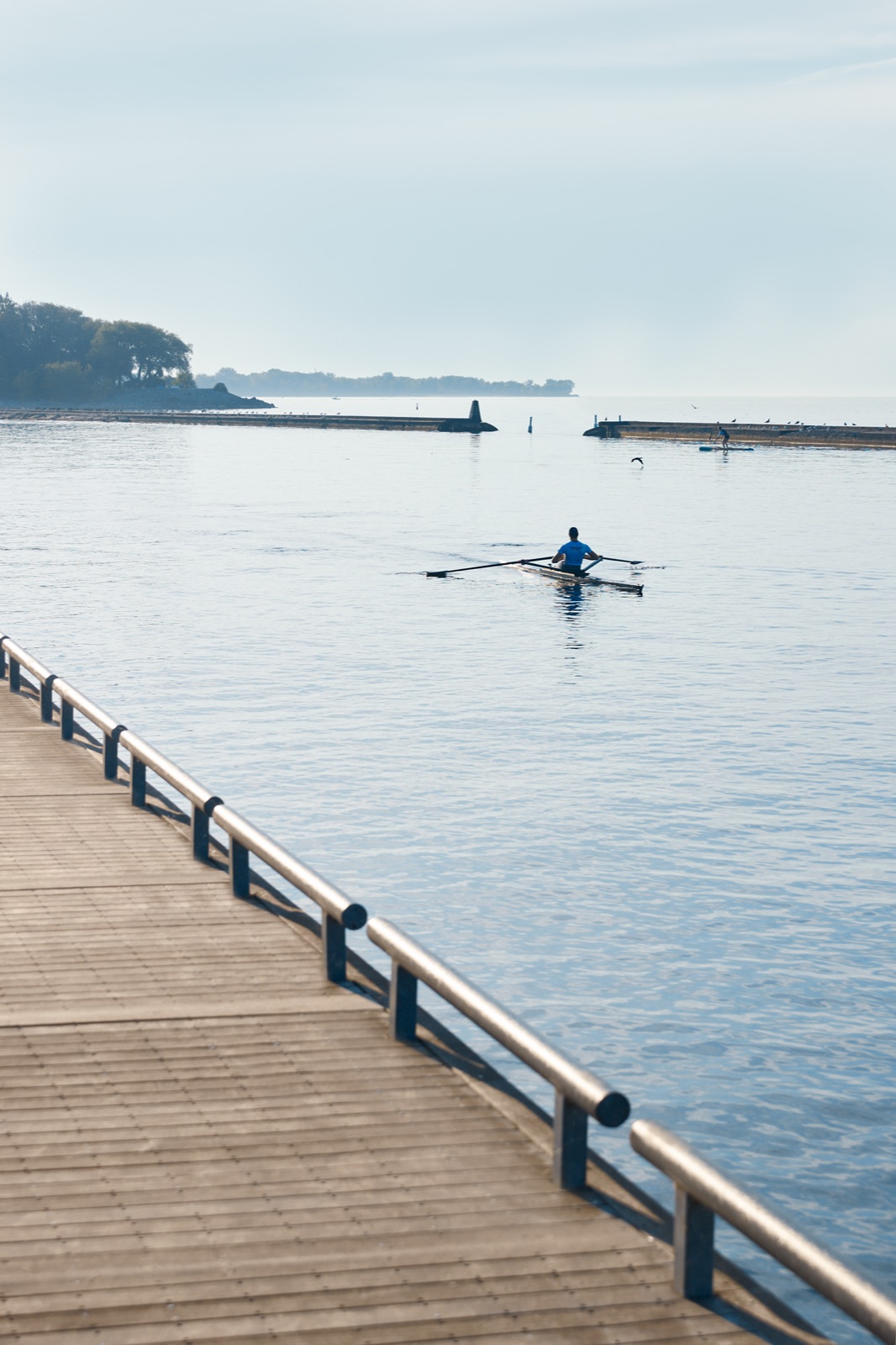 Boardwalk along the Lakeview waterfront